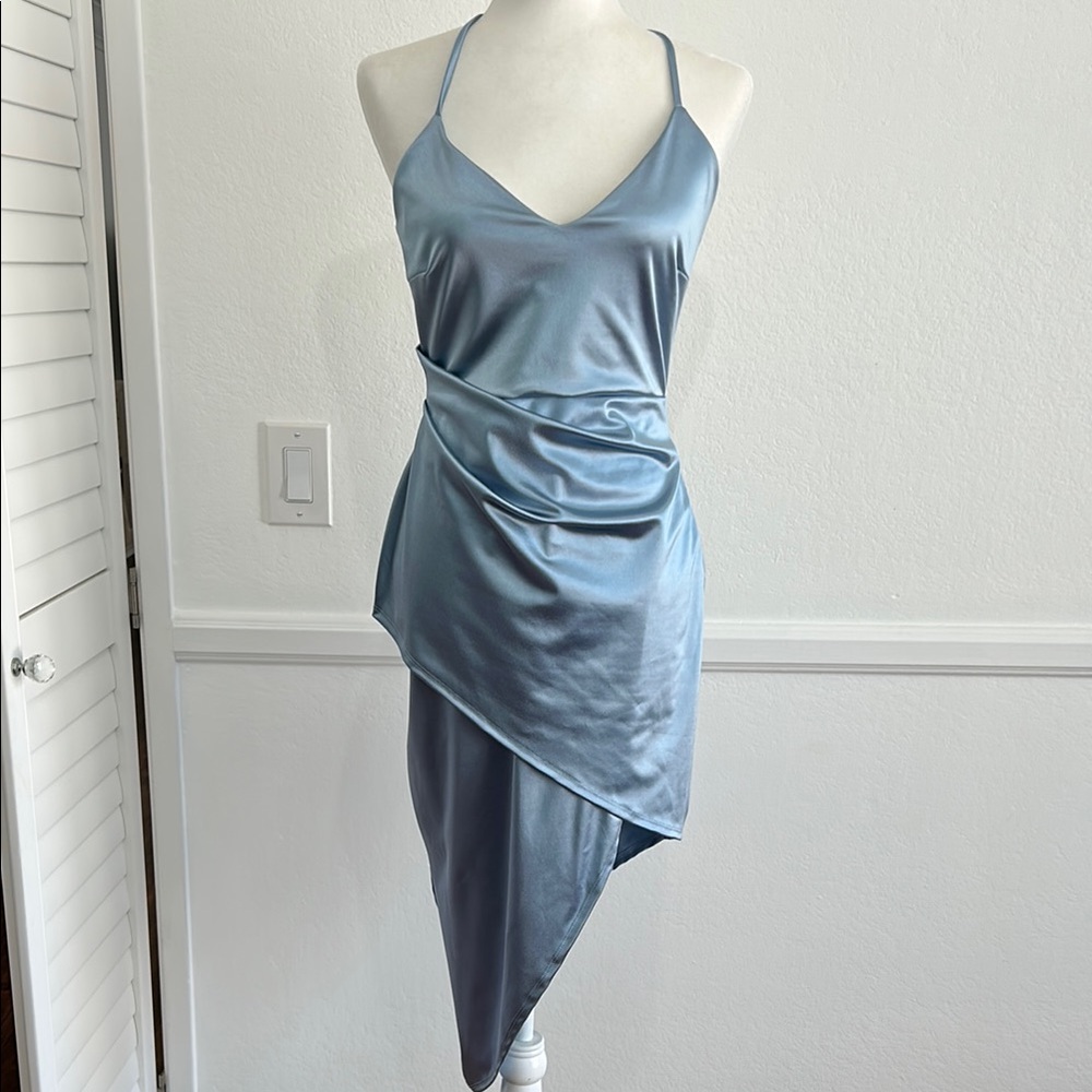 Windsor Fashions Juniors Asymmetrical High low Dress